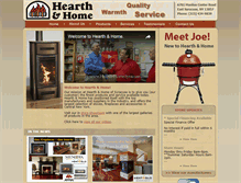 Tablet Screenshot of hearth-homesyracuse.com